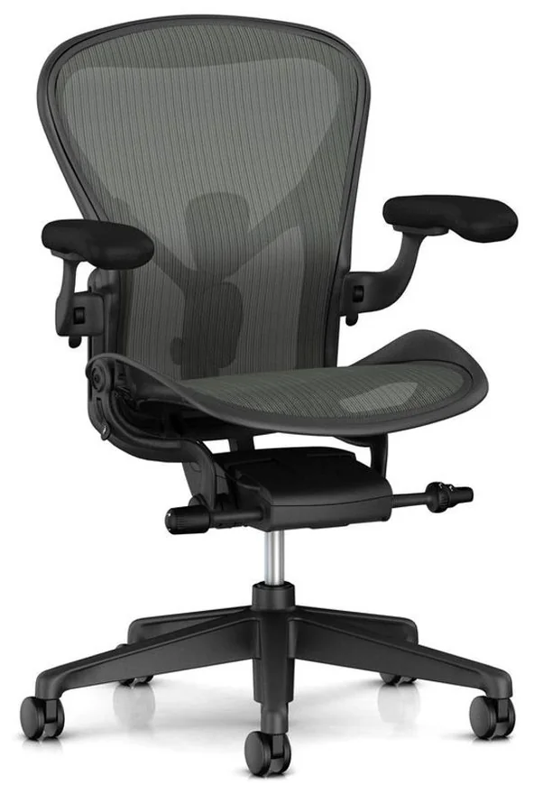 Cadeira Aeron Grafite Completa - Herman Miller